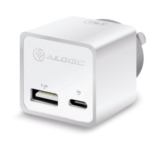 ALOGIC 2 Port Combo USB C USB A Mini Wall Charger-preview.jpg